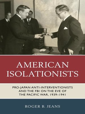 cover image of American Isolationists